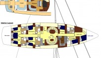 Sailing Yacht ASIA -  Layout